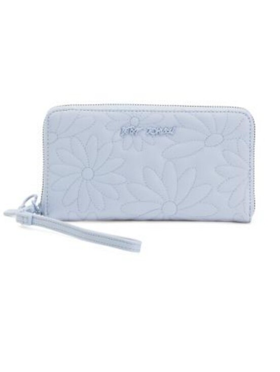 Betsey Johnson Handbags - Betsey Johnson Quilted Daisy Wristlet Wallet In Light Blue Or Light Pink, NWT
